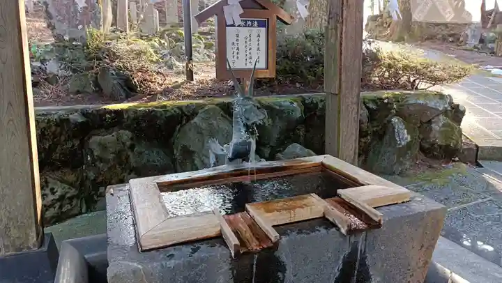 富士山東口本宮 冨士浅間神社の手水舎