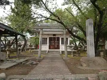 神明社(土田)の本殿・本堂