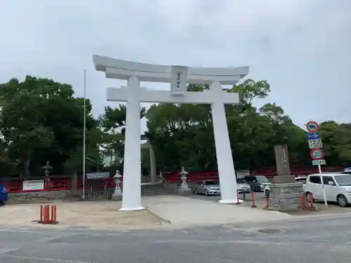 唐津神社の鳥居