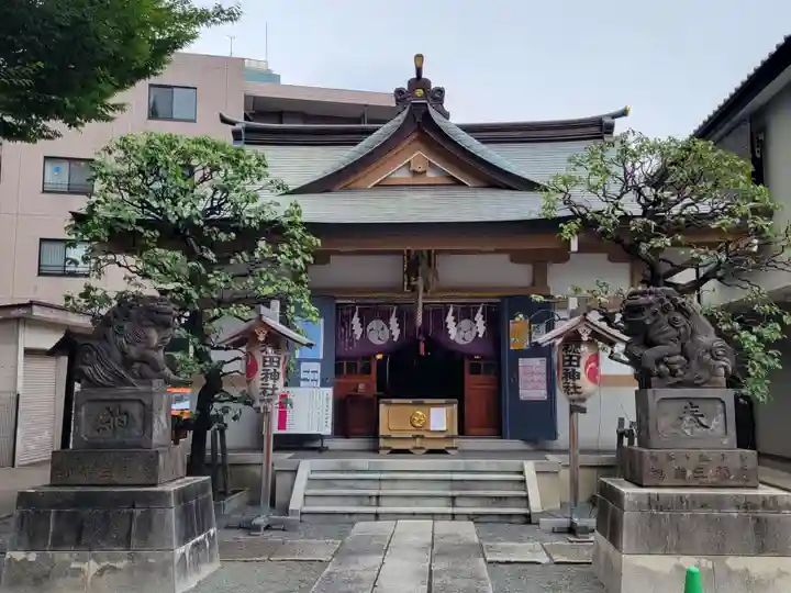 穏田神社の本殿・本堂