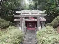 椿稲荷社の鳥居