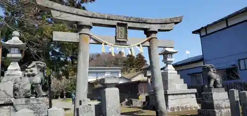 本荘神社の鳥居