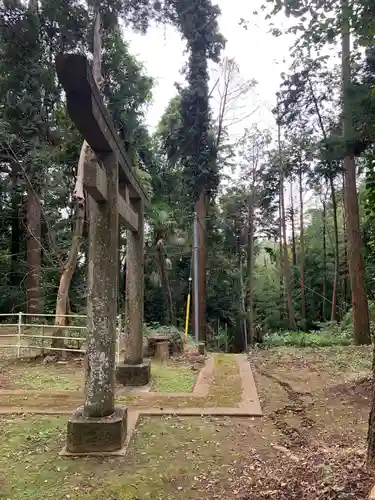 小野六所神社の鳥居