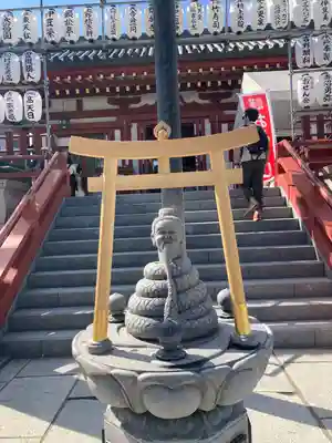 寛永寺不忍池弁天堂の鳥居