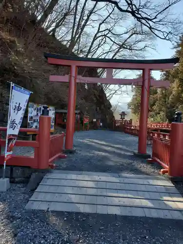 神橋(二荒山神社)の鳥居