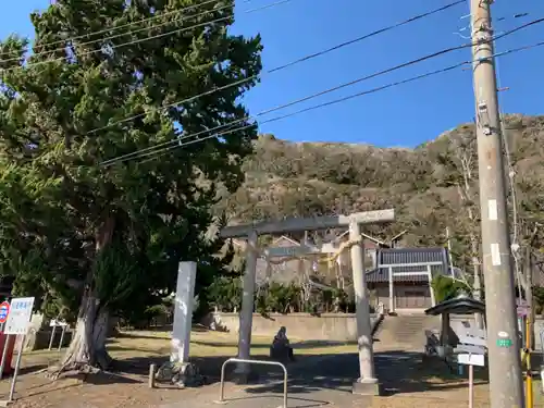 青根原神社の鳥居