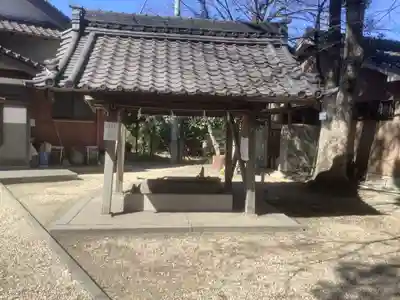 熱田神社（養父熱田神社）の手水舎