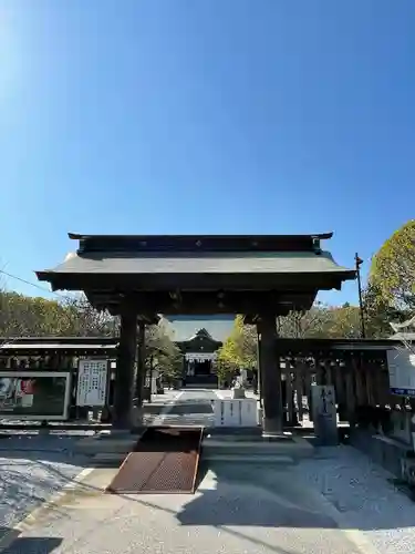 綱敷天満宮の山門・神門
