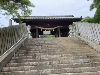 高縄神社の山門・神門