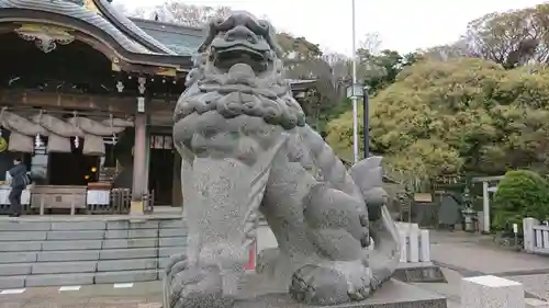 本牧神社の狛犬