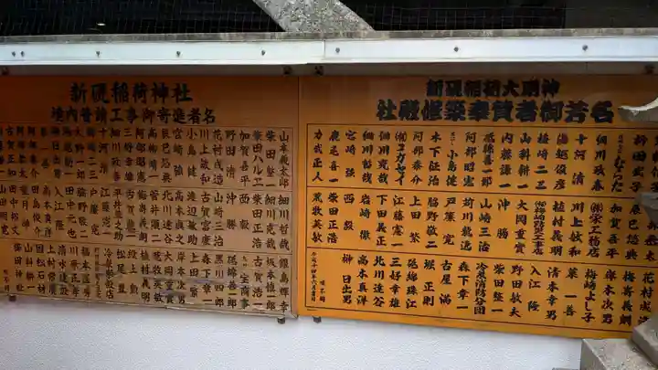 新硯稲荷神社(櫛田神社飛地境内)のその他建物