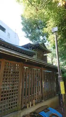 鳩森八幡神社の本殿・本堂