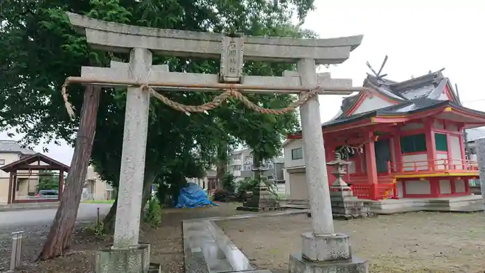 石明神社の鳥居