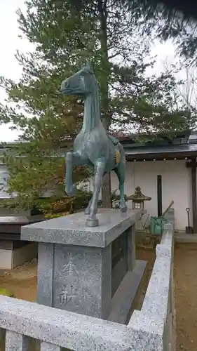 櫻山八幡宮の狛犬