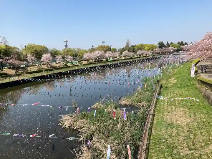 尾曳稲荷神社の周辺