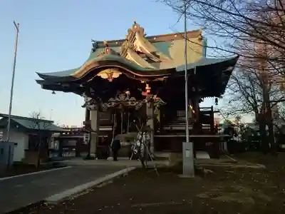 諏訪神社の本殿・本堂