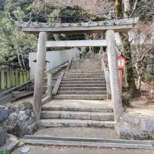 陽夫多神社の鳥居
