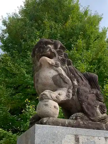 前橋八幡宮の狛犬