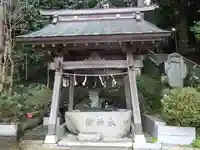 日吉神社の手水舎