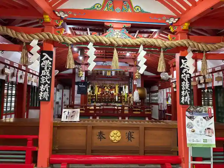 足の神様 服部天神宮(大阪府)