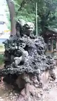 前原御嶽神社の狛犬