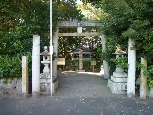 城田神社の鳥居