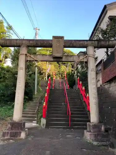 岡村天満宮の鳥居