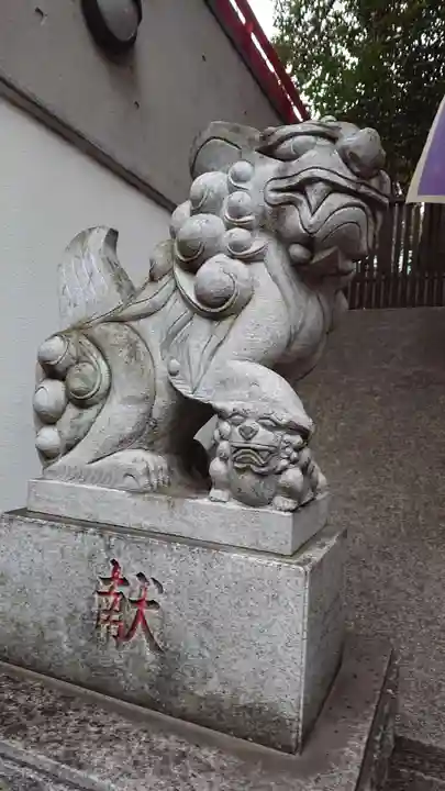 自由が丘熊野神社の狛犬