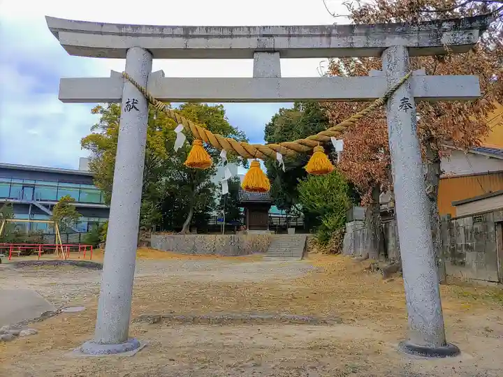 秋葉神社の鳥居