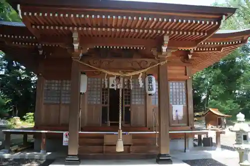 阿久津「田村神社」（郡山市阿久津町）旧社名：伊豆箱根三嶋三社の本殿