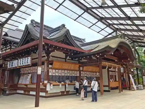 石切劔箭神社の本殿