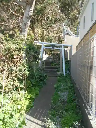 小坂天王社の鳥居