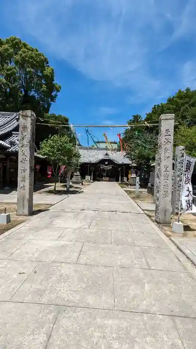 岩田神社の鳥居