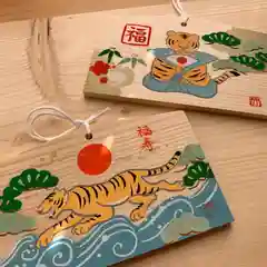 滑川神社 - 仕事と子どもの守り神の絵馬