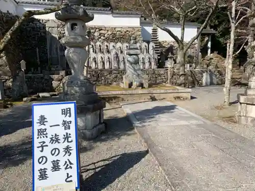 西教寺のお墓