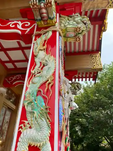 加波山神社真壁拝殿の芸術