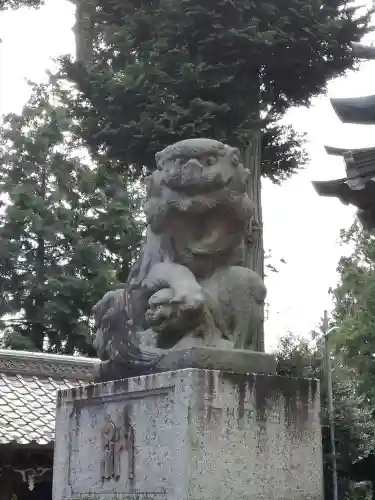 鶴峯八幡宮の狛犬