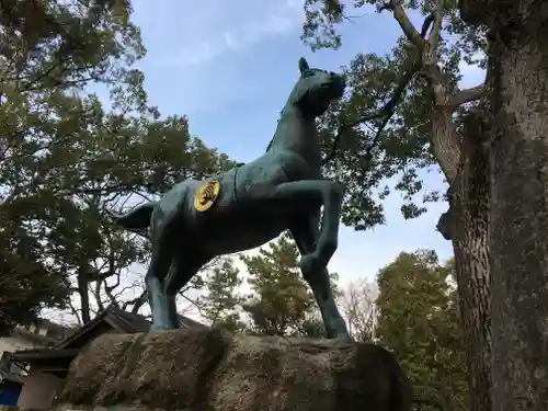 稲荷神社の狛犬