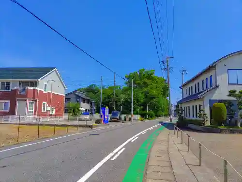 神明社（開明神明郭）の自然