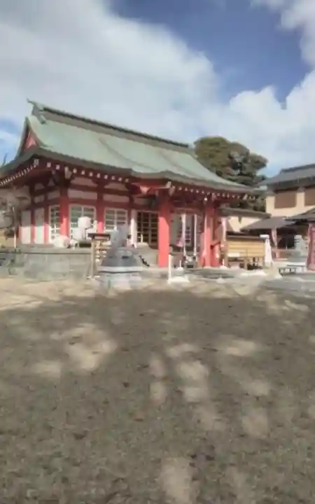 鹿島御児神社の本殿・本堂