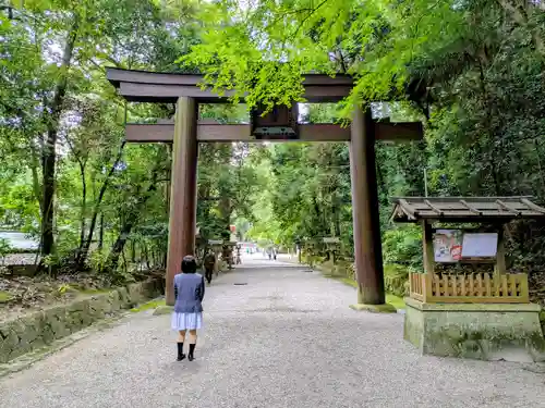 石上神宮の鳥居
