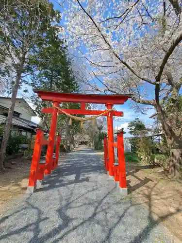 三島八幡神社の鳥居