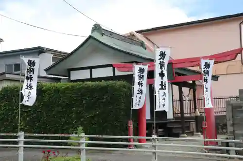 帳附神社の景色