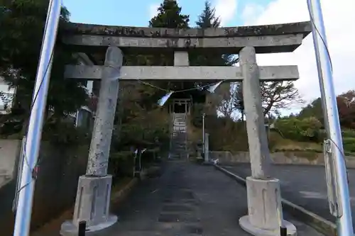 油井神社の鳥居