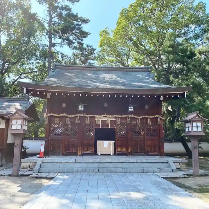 與杼神社の本殿・本堂