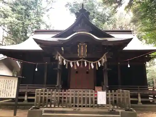 氷川女體神社の本殿