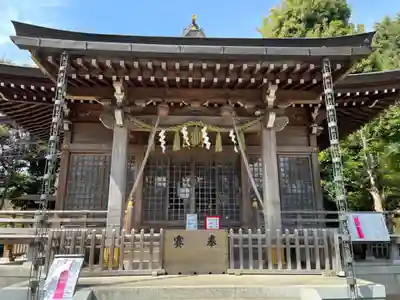 青渭神社の本殿・本堂
