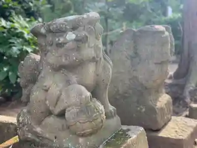 鶴峯八幡宮の狛犬