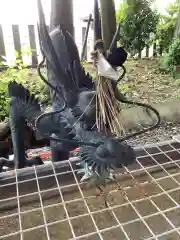 神明社（桜神明社）の手水