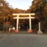 息栖神社の鳥居